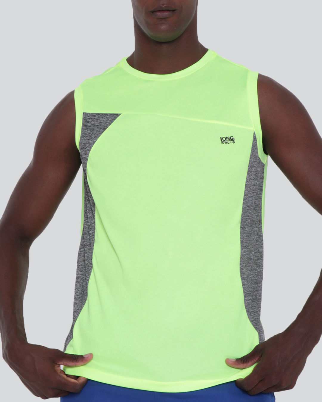 Regata-Masculina-Fitness-Neon-Amarela