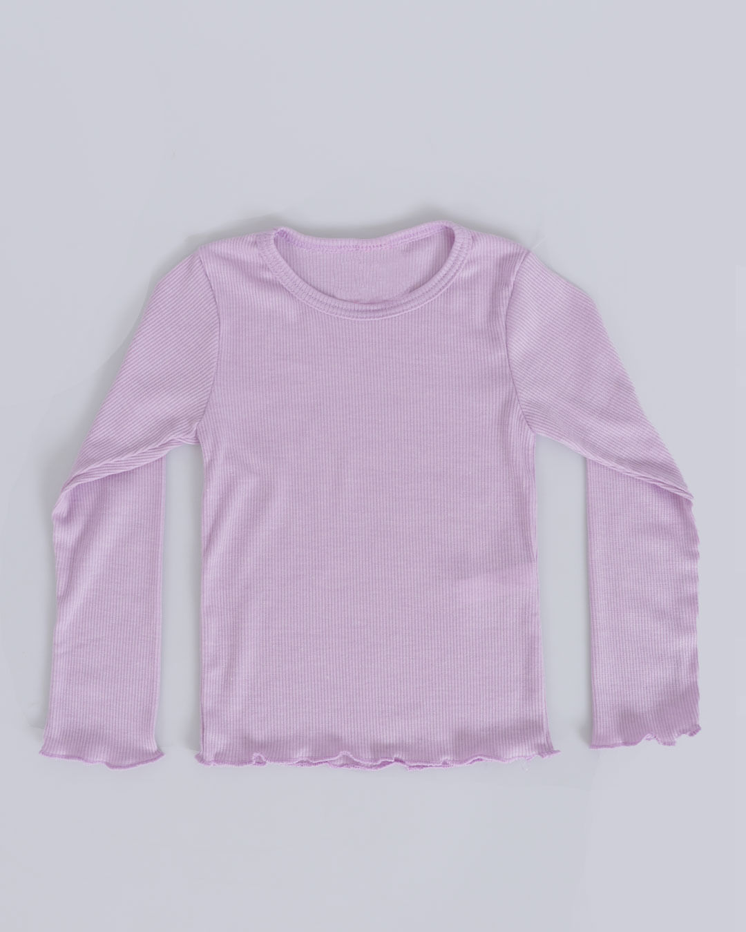 Blusa-Bebe-Manga-Longa-Canelada-Lilas-Claro