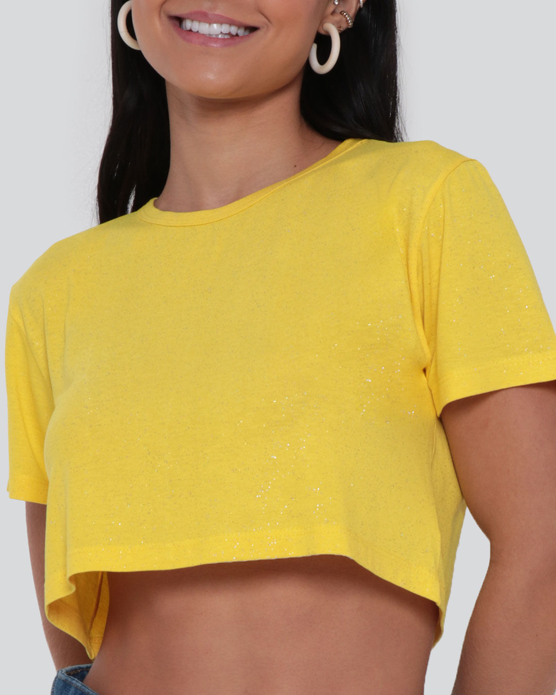 Blusa-Cropped-Feminina-Glitter-Amarela