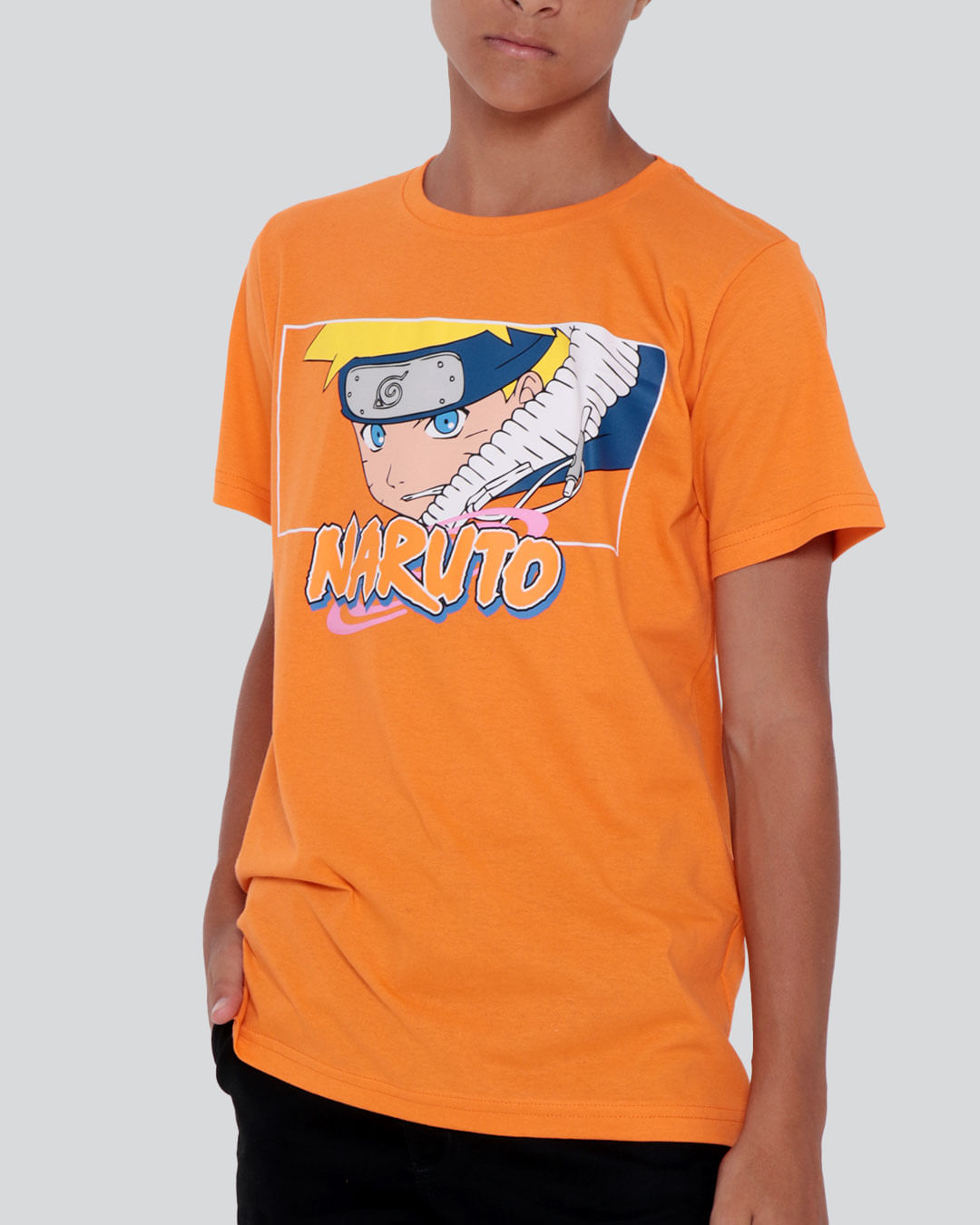 Camiseta-Juvenil-Estampa-Naruto-Laranja-Claro