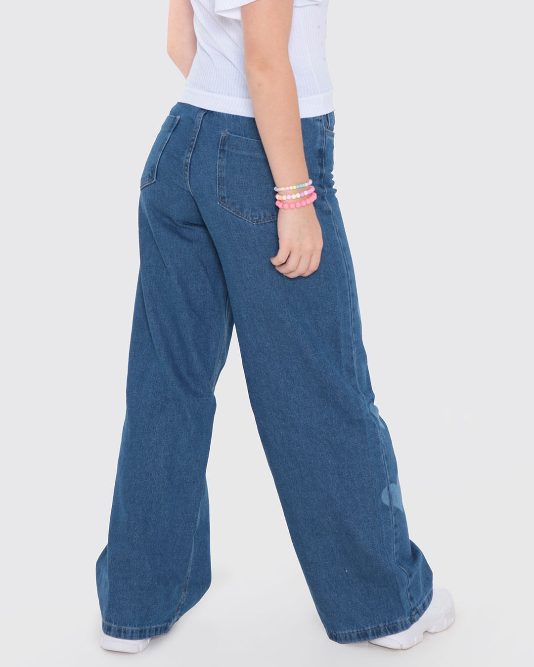 Calca-Jeans-Juvenil-Wide-Leg-Coracao-Azul-Medio-