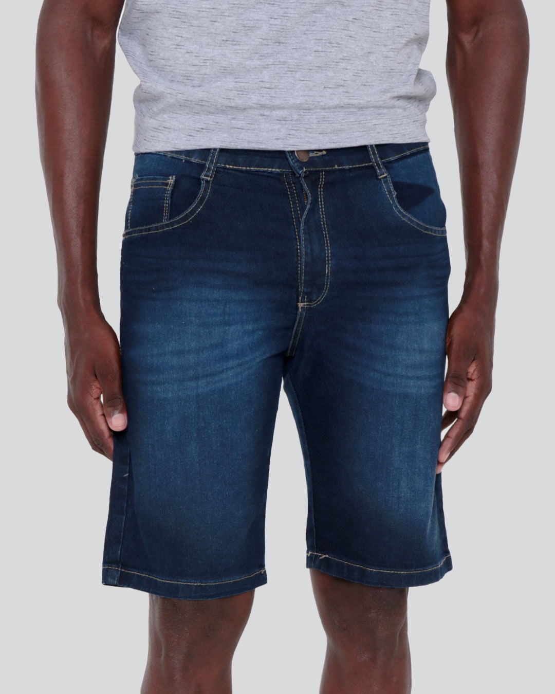 Bermuda-Jeans-Masculina-Reta-Azul-Escuro
