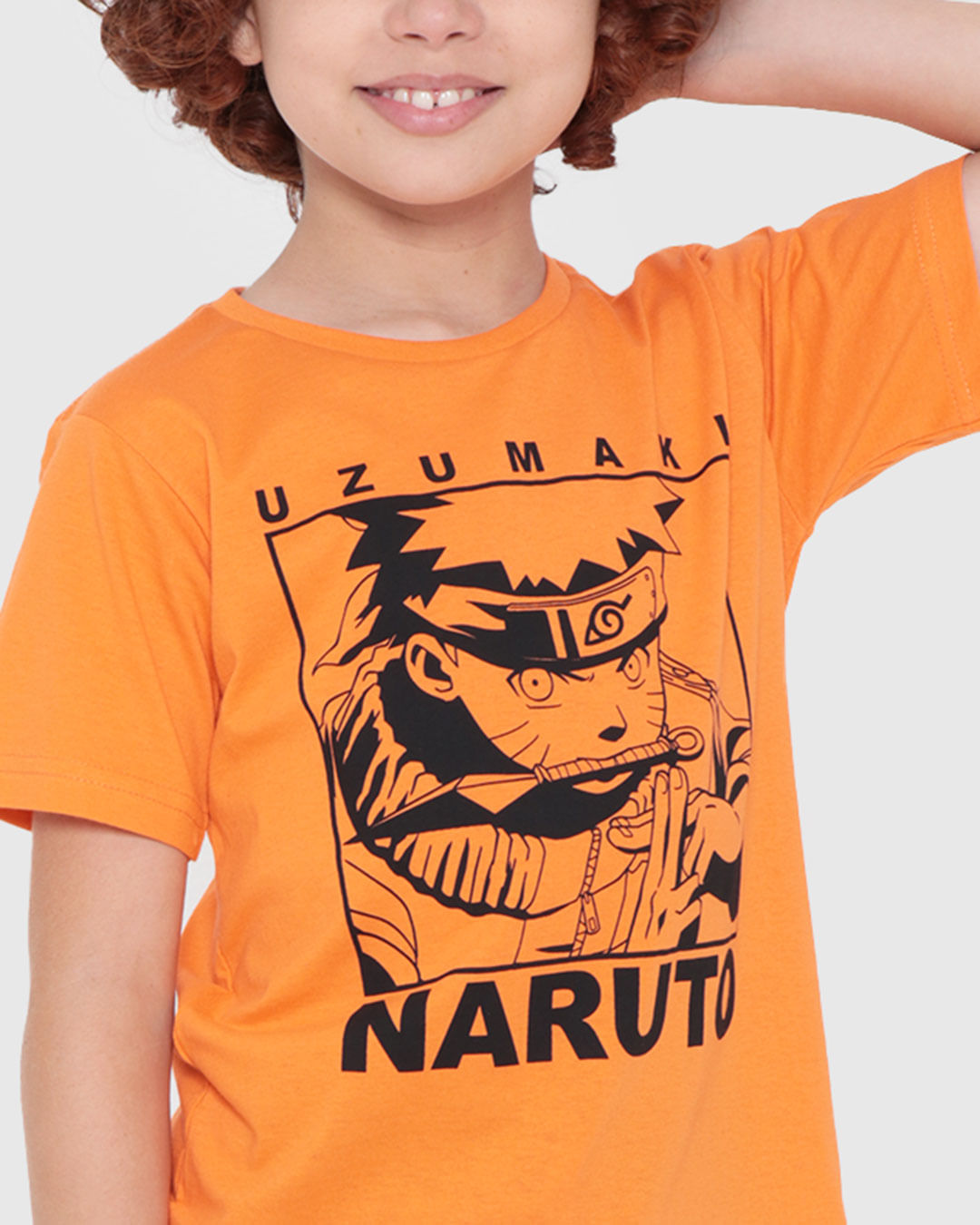 Camiseta-Infantil-Estampa-Naruto-Laranja