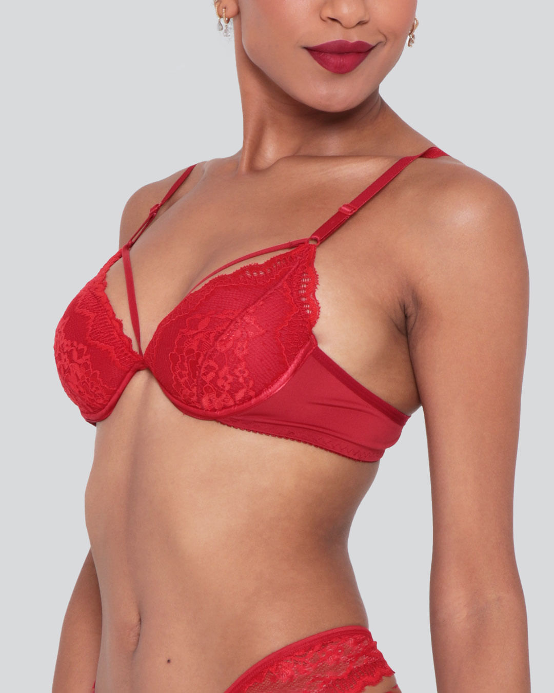 Sutia-Push-Up-Strappy-Renda-Com-Bojo-Vermelho