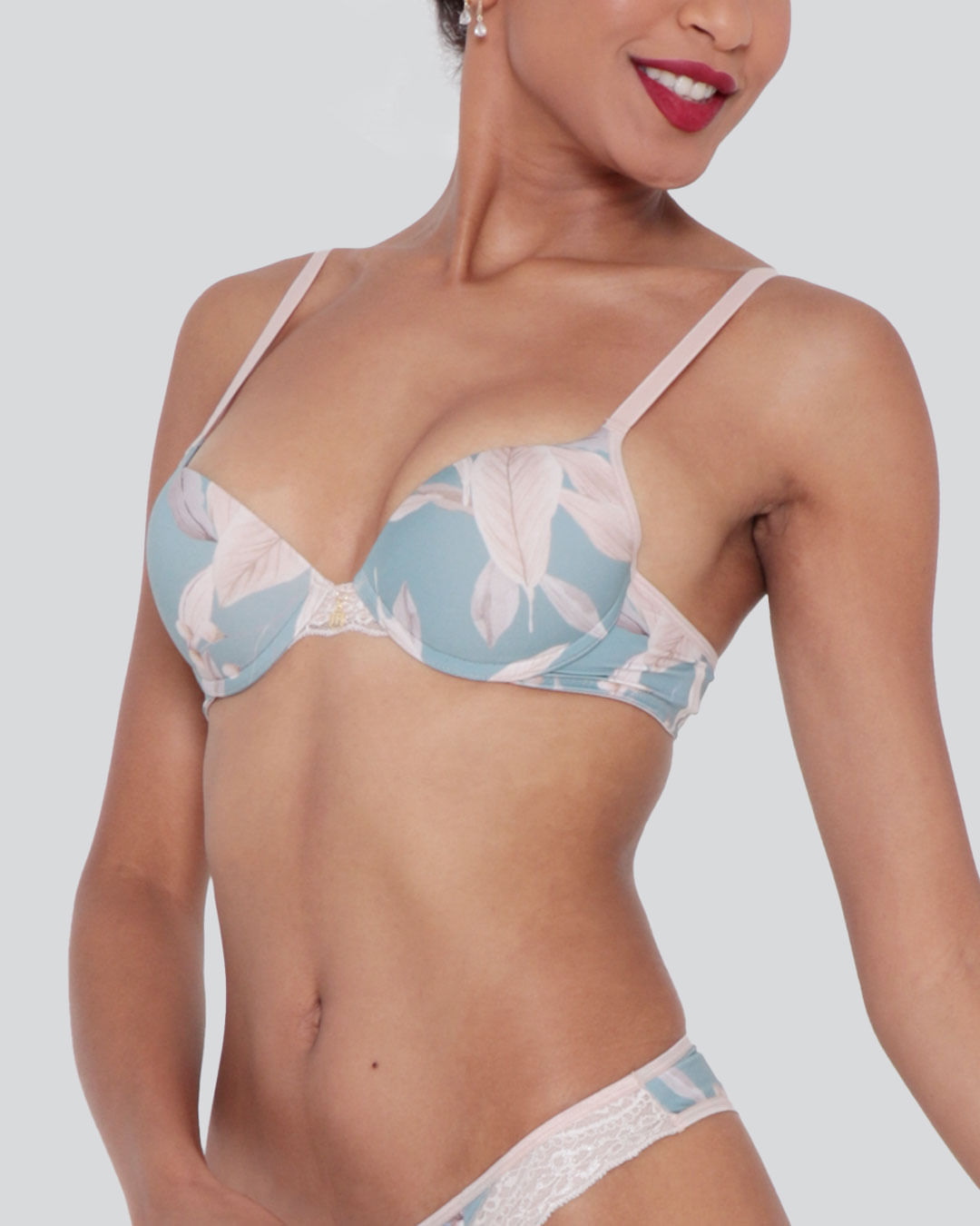 Sutia-Feminino-Push-Up-Com-Bojo-Floral-Verde