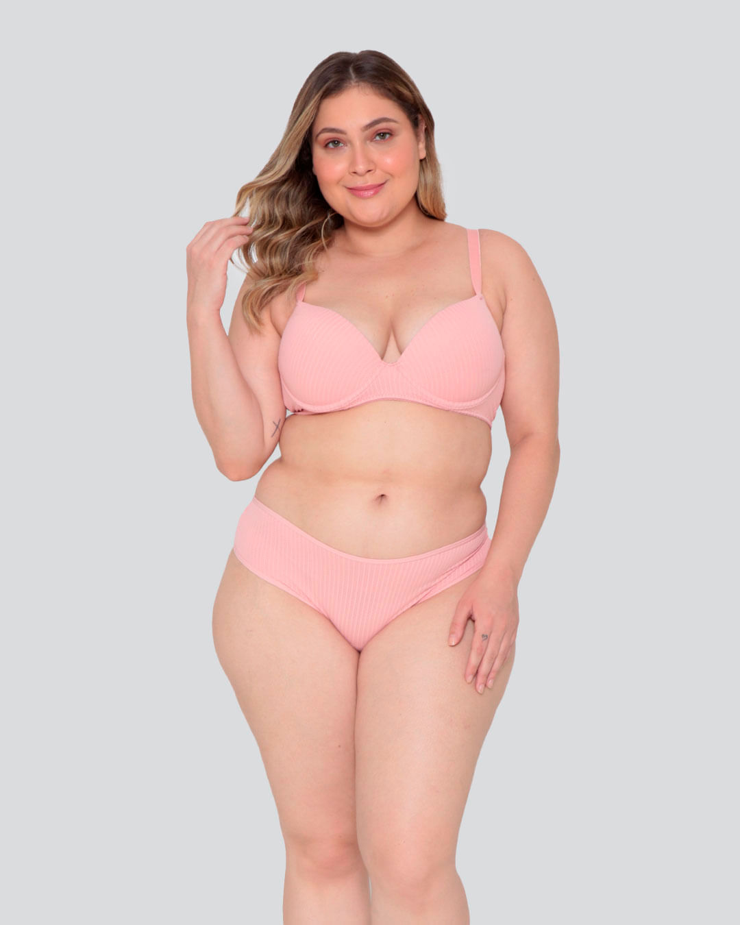 Sutia-Avulso-Plus-Size-Com-Bojo-Texturizado-Rosa