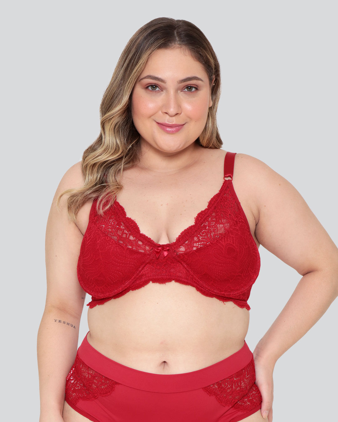 Sutia-Plus-Size-Feminino-Avulso-Sem-Bojo-Vermelho