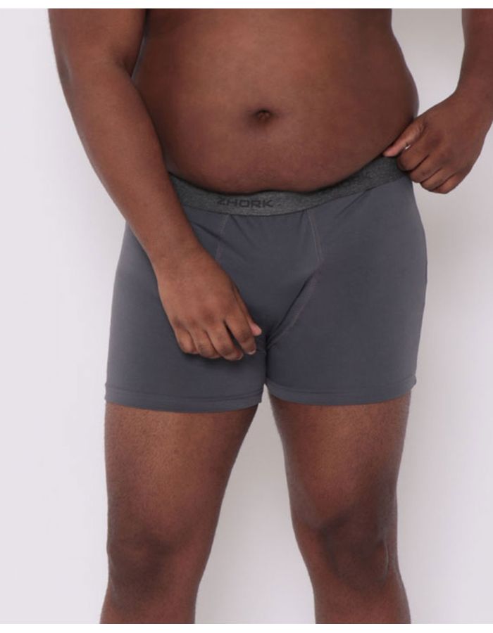 Cueca-Plus-Size-Boxer-Com-Elastico-Cinza-Escuro