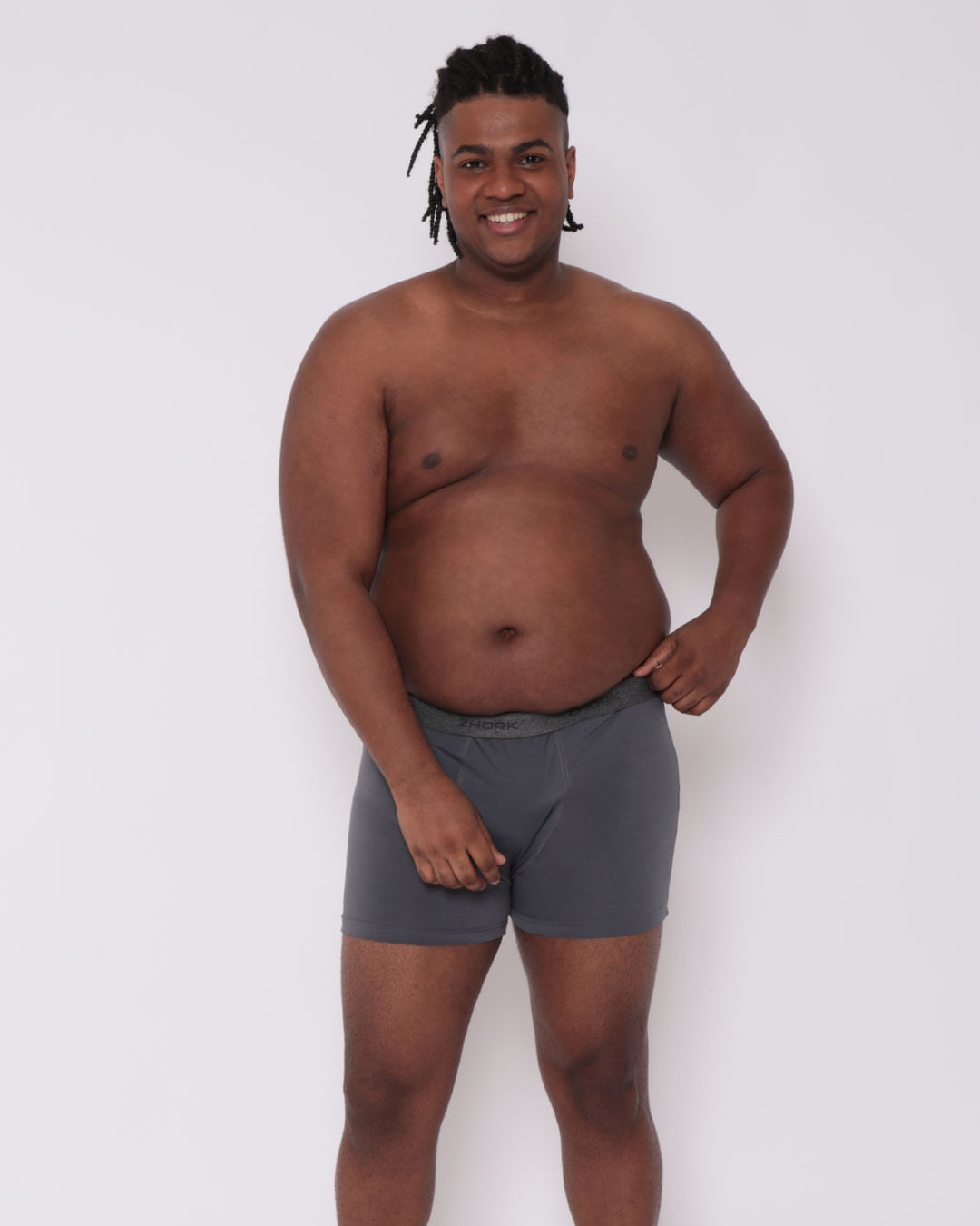 Cueca-Plus-Size-Boxer-Com-Elastico-Cinza-Escuro