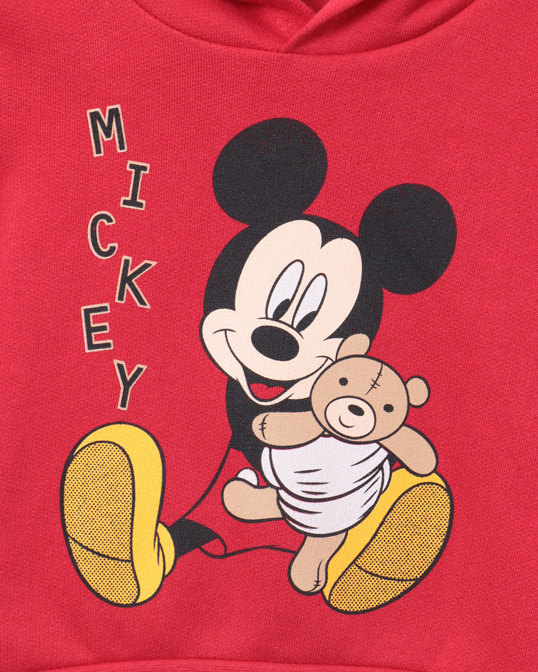 Blusao-Bebe-Estampa-Mickey-Mouse-Com-Capuz-Vermelho