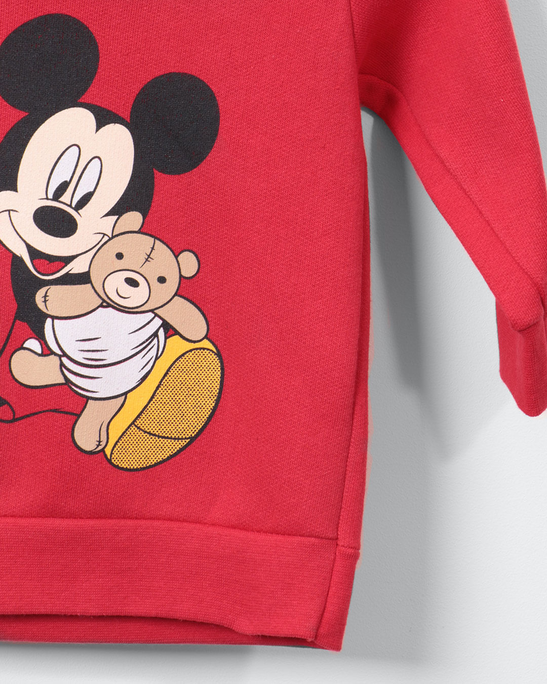 Blusao-Bebe-Estampa-Mickey-Mouse-Com-Capuz-Vermelho