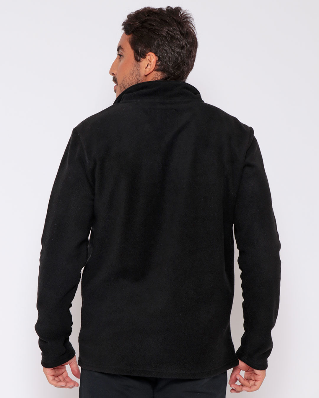 Blusao-Masculino-Esportivo-Gola-Alta-Fitter-Preto