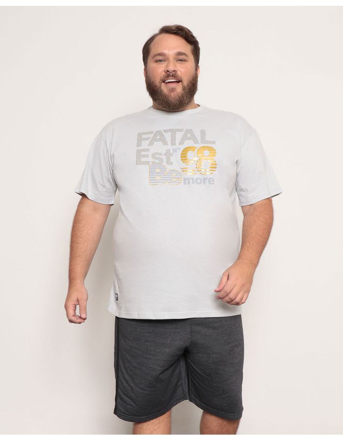 Camiseta-Masculina-Plus-Size-Fatal-Surf-Cinza-Claro