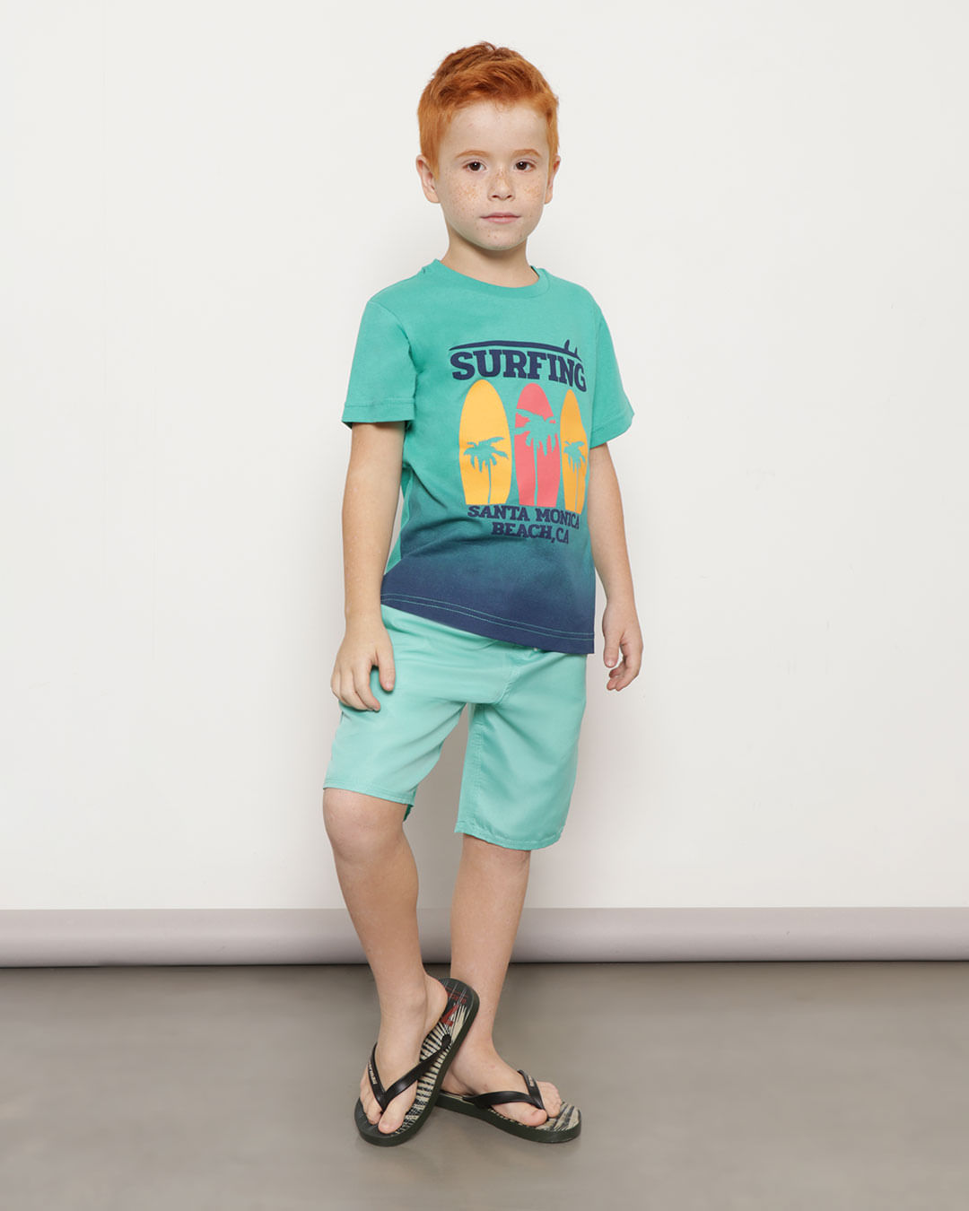 Bermuda-Infantil-Surf-Bolsos-Verde