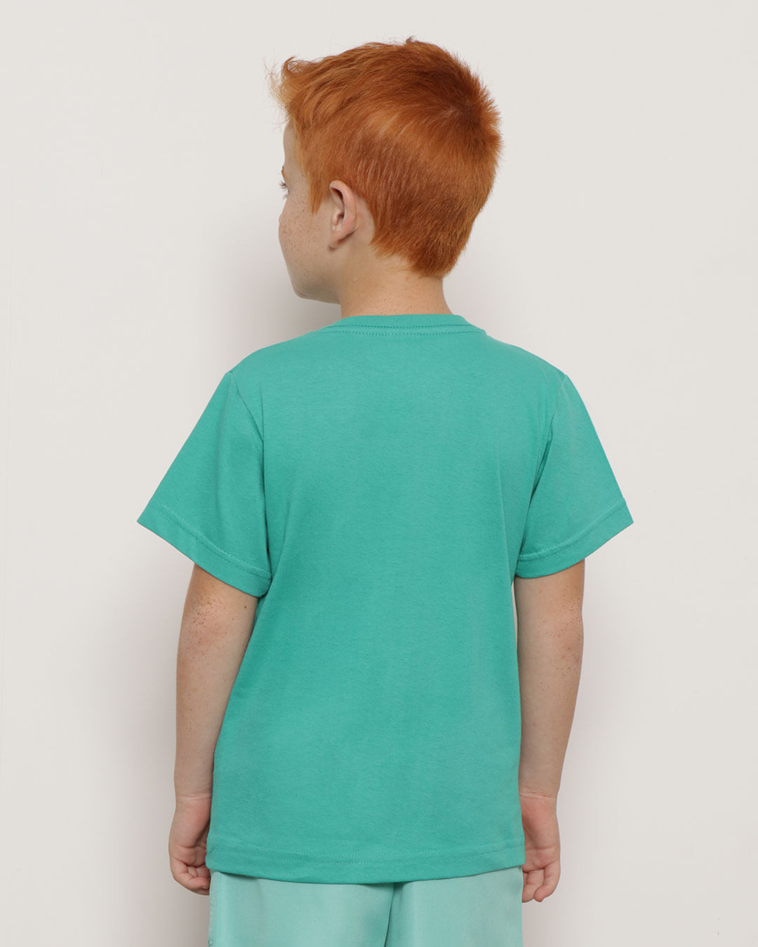 Camiseta-Infantil-Manga-Curta-Surfing-Verde