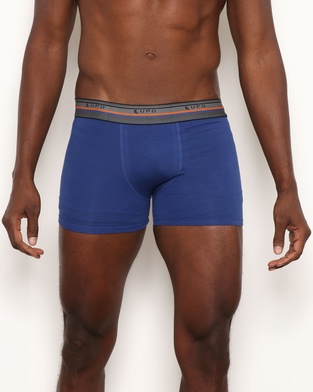 Cueca Masculina Boxer Algodão Lupo Azul Lojas Torra 1382