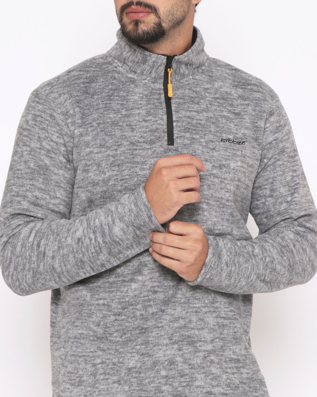 Blusao-Fitness-Fleece-Masculino-Fitter-Cinza-Claro