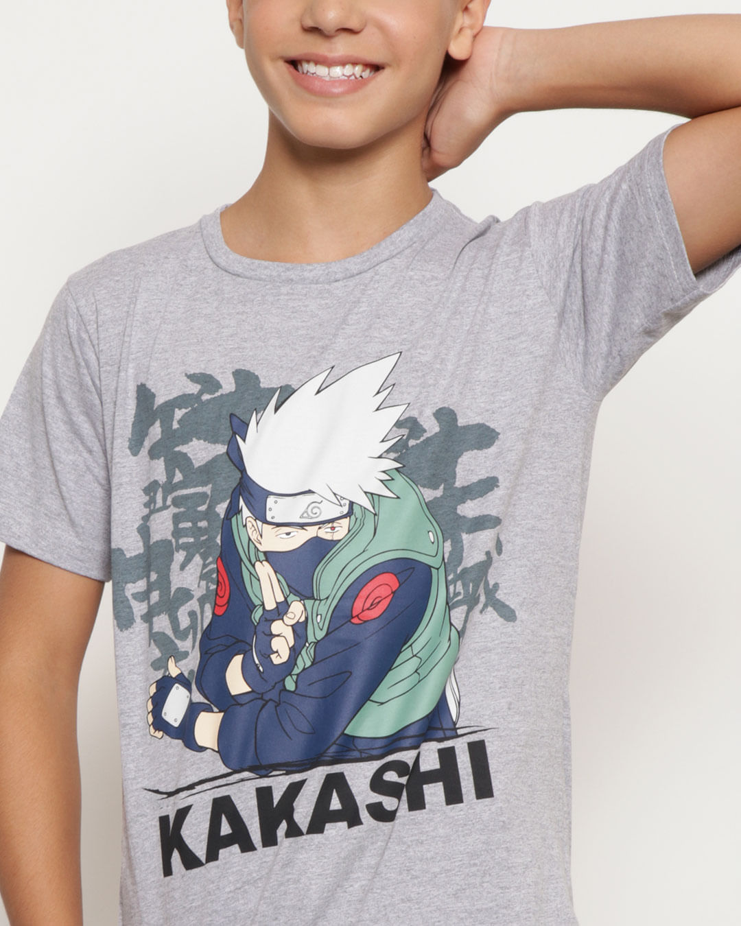 Camiseta-Juvenil-Naruto-Cinza