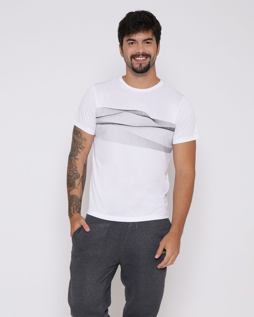 Camiseta-Masculina-Fitness-Branca