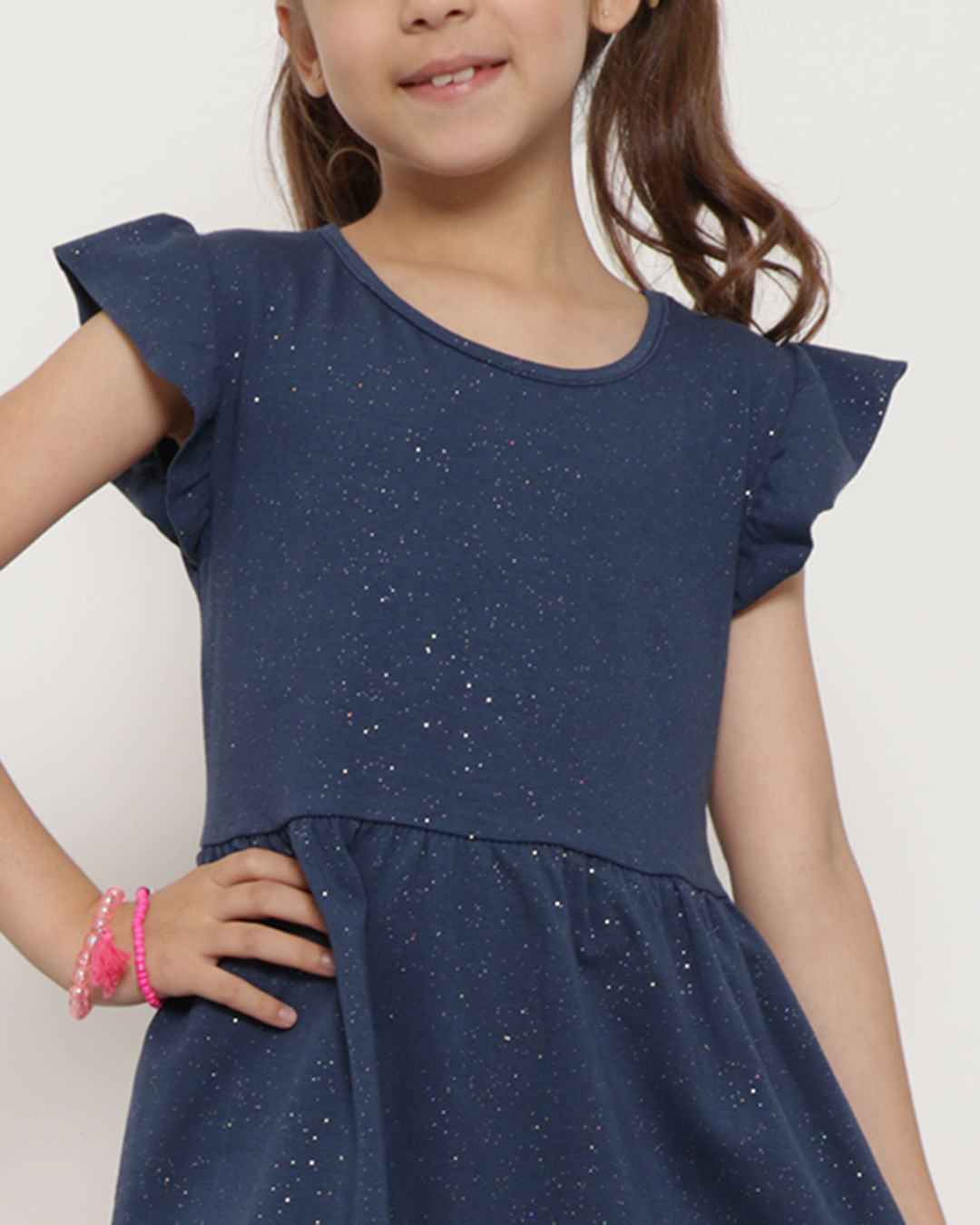 Vestido-Infantil-Evase-Com-Glitter-Marinho