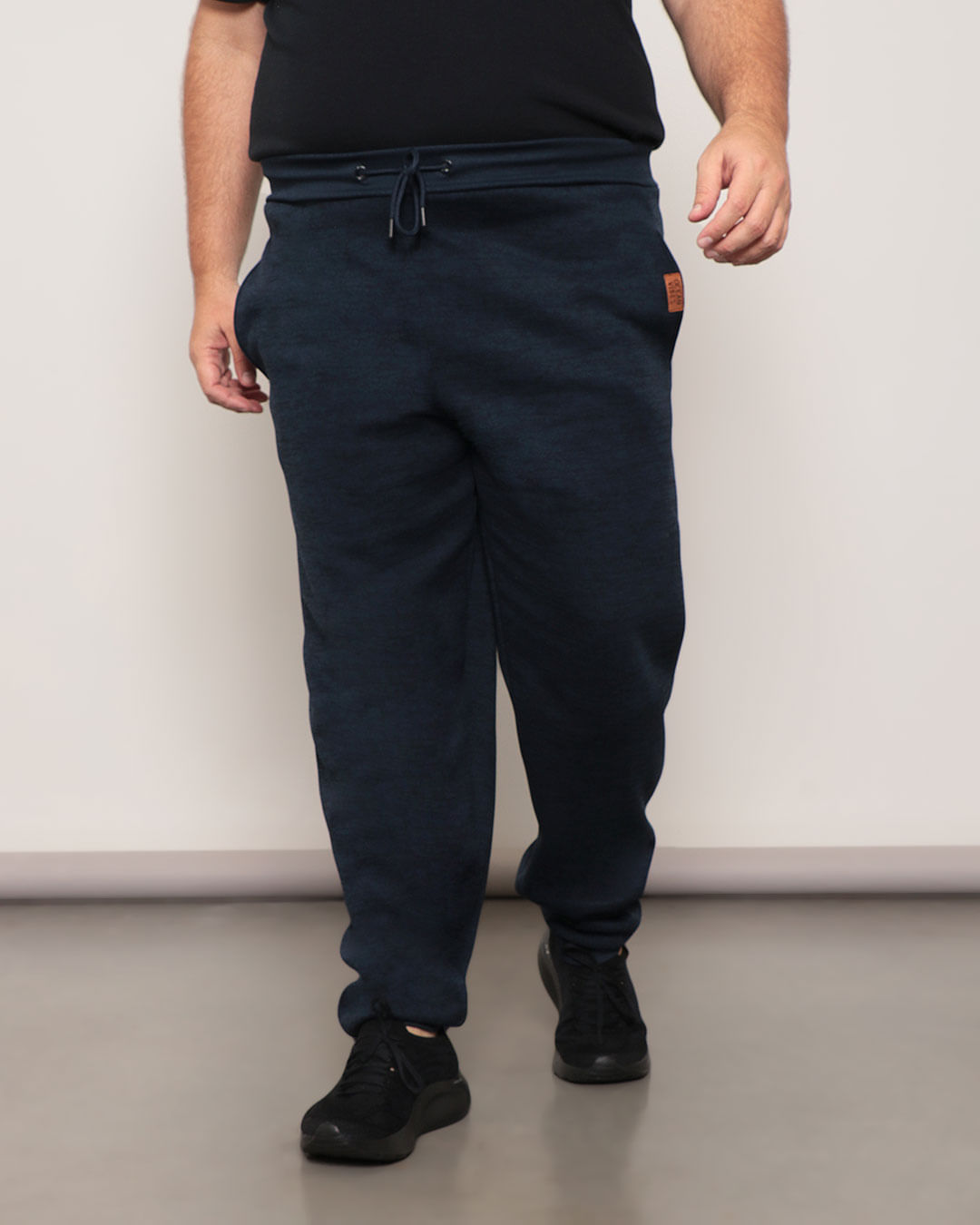 Calca-Moletom-Plus-Size-Masculina-Jogger-Marinho