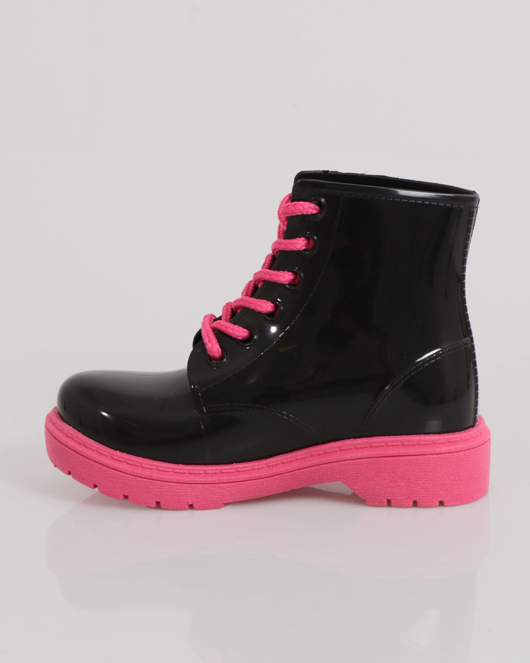 Bota-Bebe-Coturno-Cano-Medio-Rosa-Com-Preto