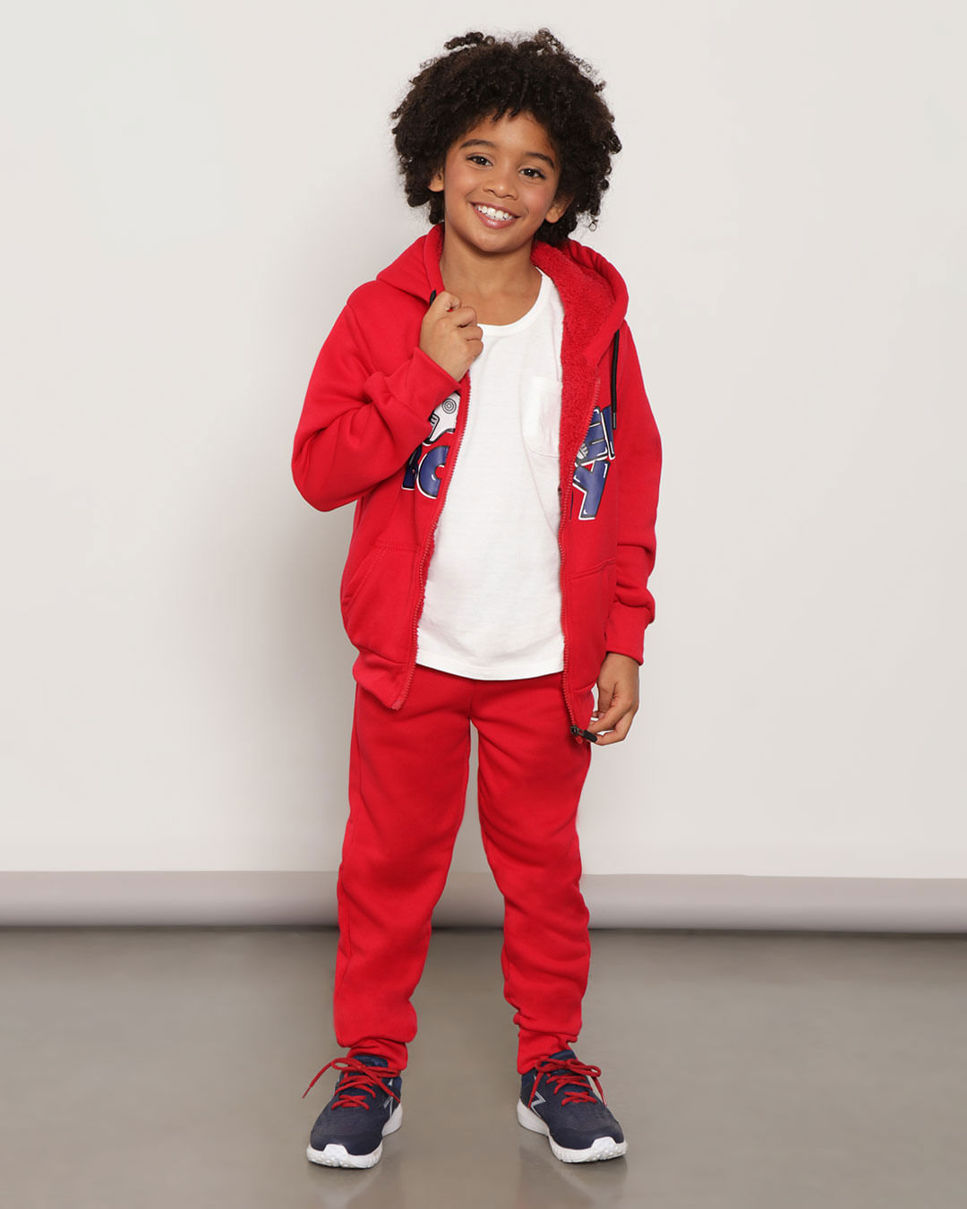 Conjunto-Infantil-Moletom-Com-Capuz-Vermelho