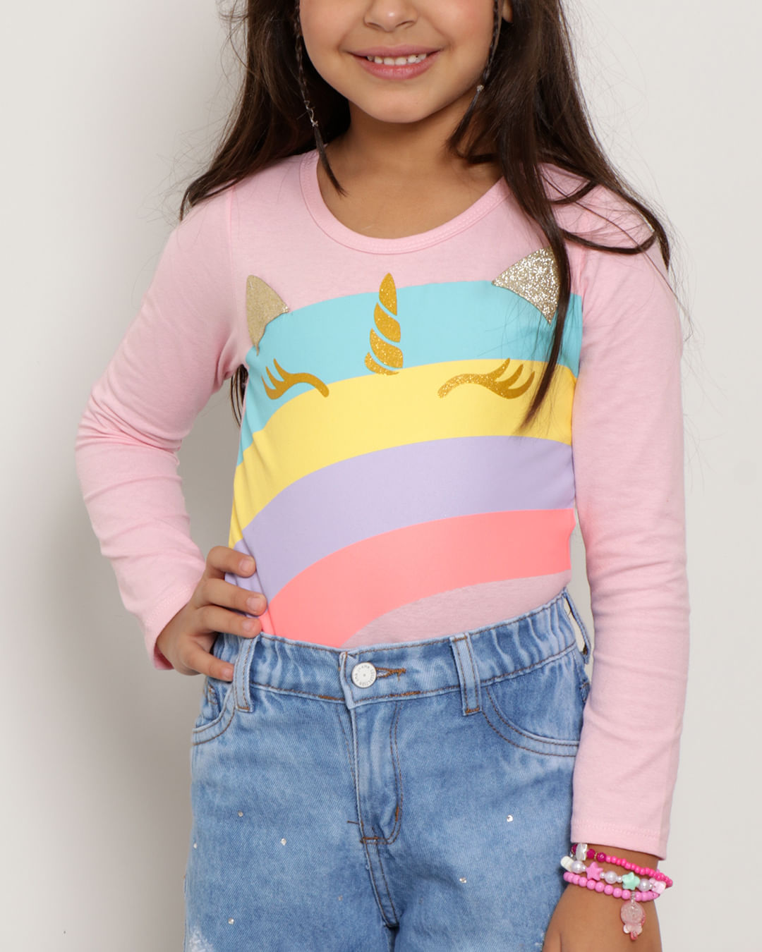 Body-Infantil-Estampa-Unicornio-Manga-Longa-Rosa