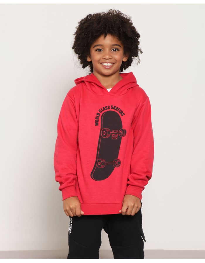 Blusao-Moletom-Infantil-Capuz-Estampa-Skate-Vermelho