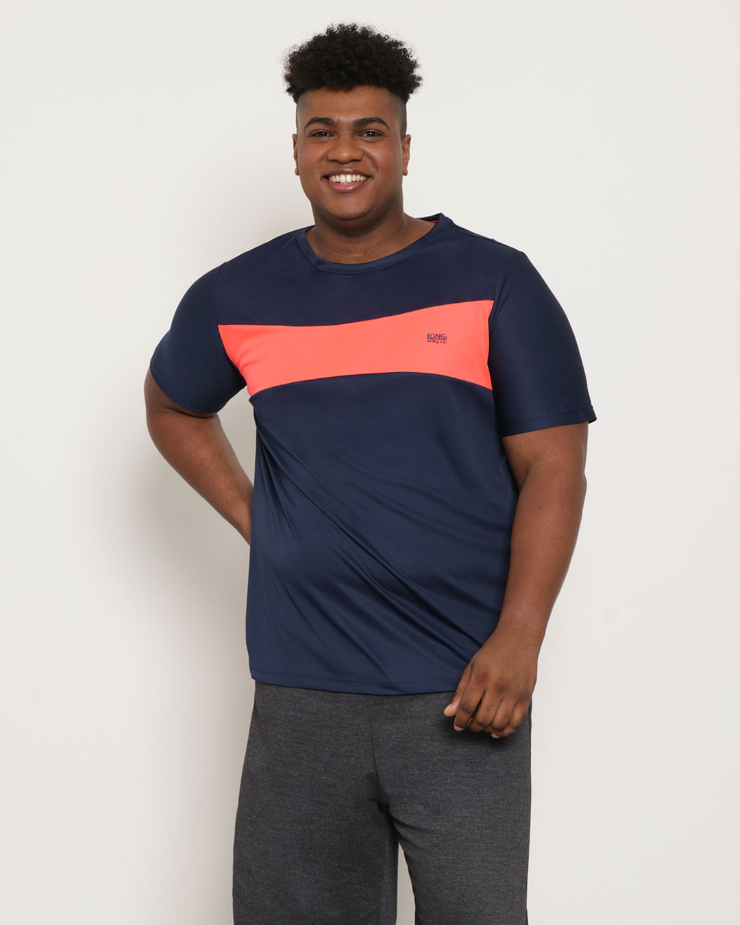 Camiseta-Masculina-Plus-Size-Fitness-Recortes-Marinho-