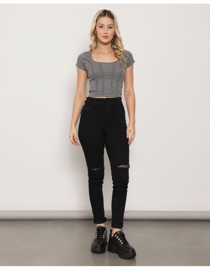 Calca-Jeans-Feminina-Skinny-Destroyed-Preta