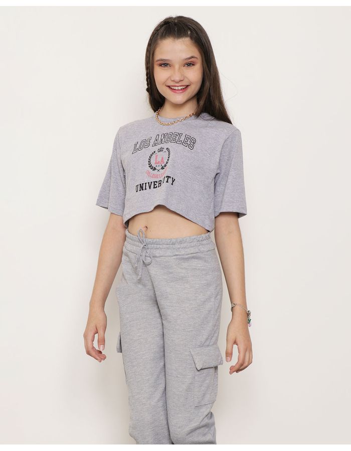 Blusa-Cropped-Juvenil-Estampa-Los-Angeles-Cinza