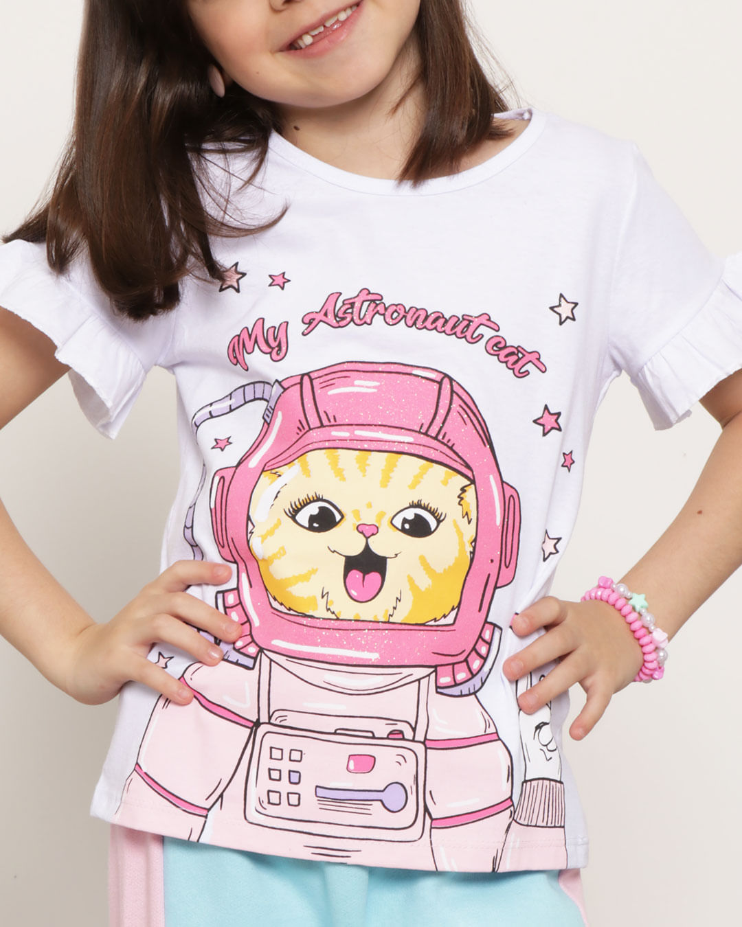 Blusa-Infantil-Gatinha-Astronauta-Branca-