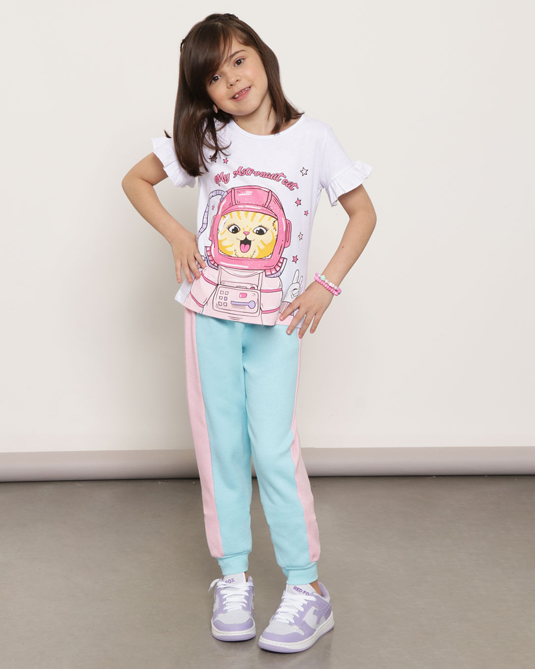 Blusa-Infantil-Gatinha-Astronauta-Branca-