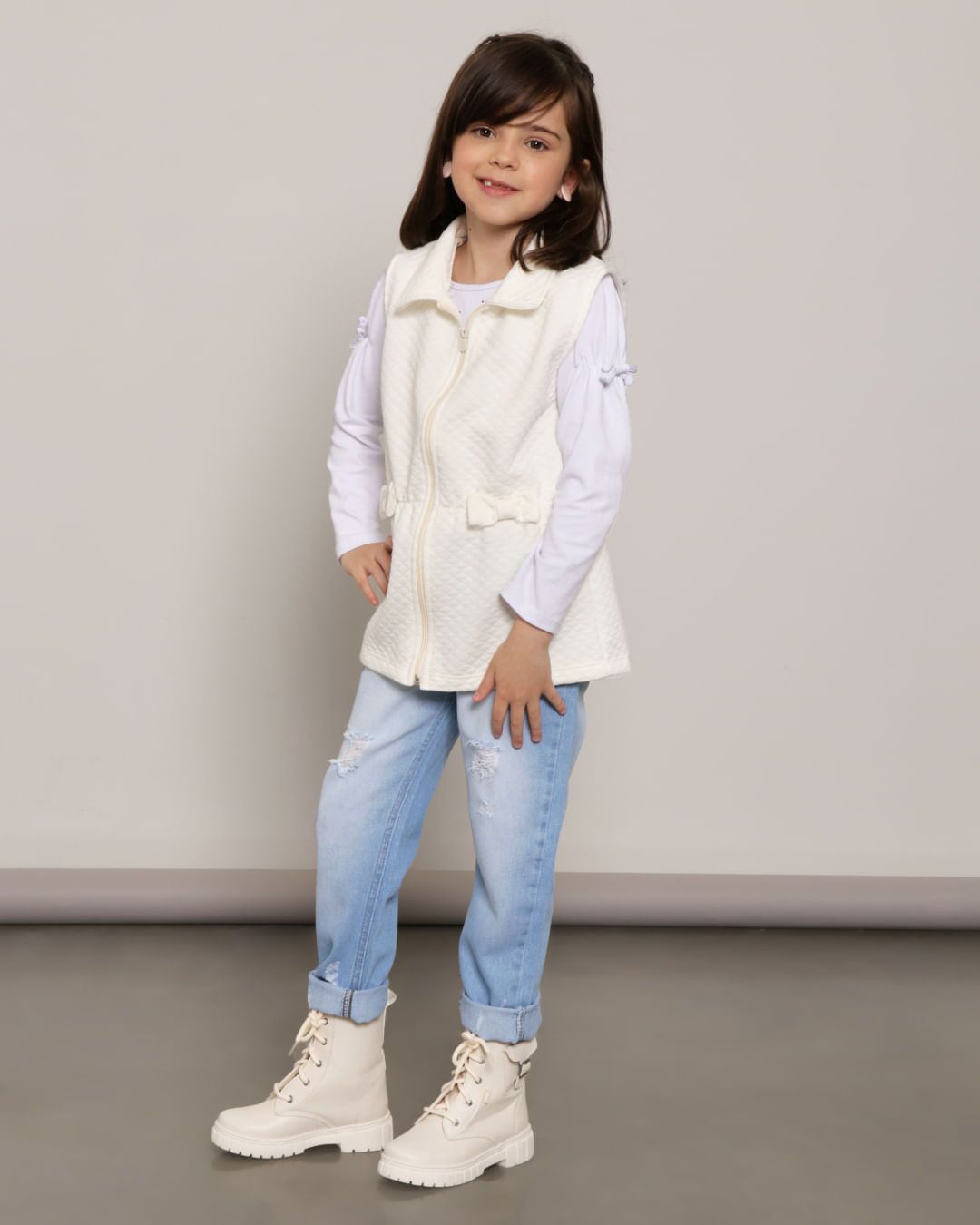 Calca-Jeans-Infantil-Destroyed-Com-Strass-Azul