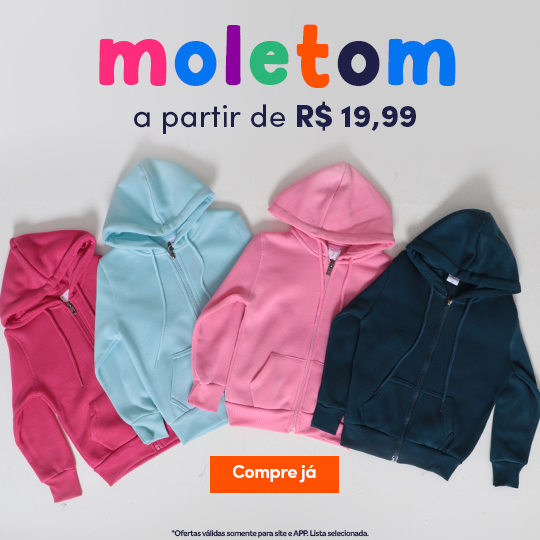 Juvenil Feminino Moletom