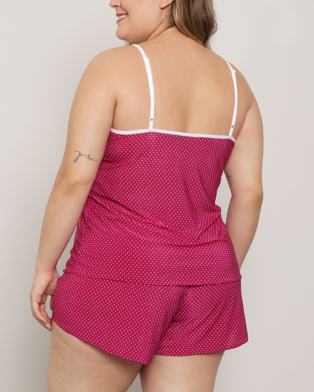 Short-Doll-Plus-Size-Feminino-Poa-Rosa