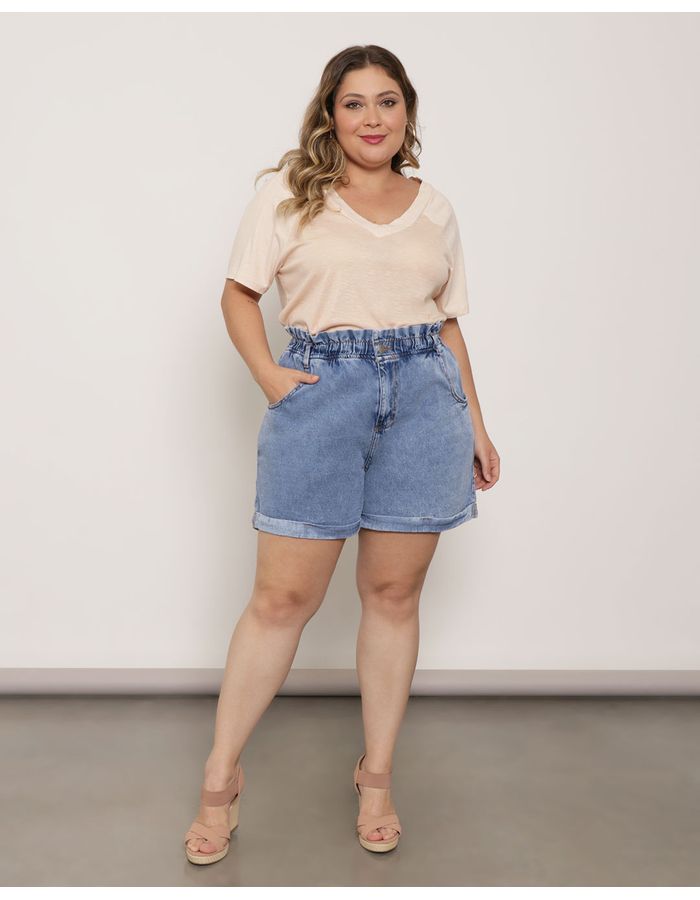 Short-Jeans-Feminino-Plus-Size-Clochard-Barra-Dobrado-Azul