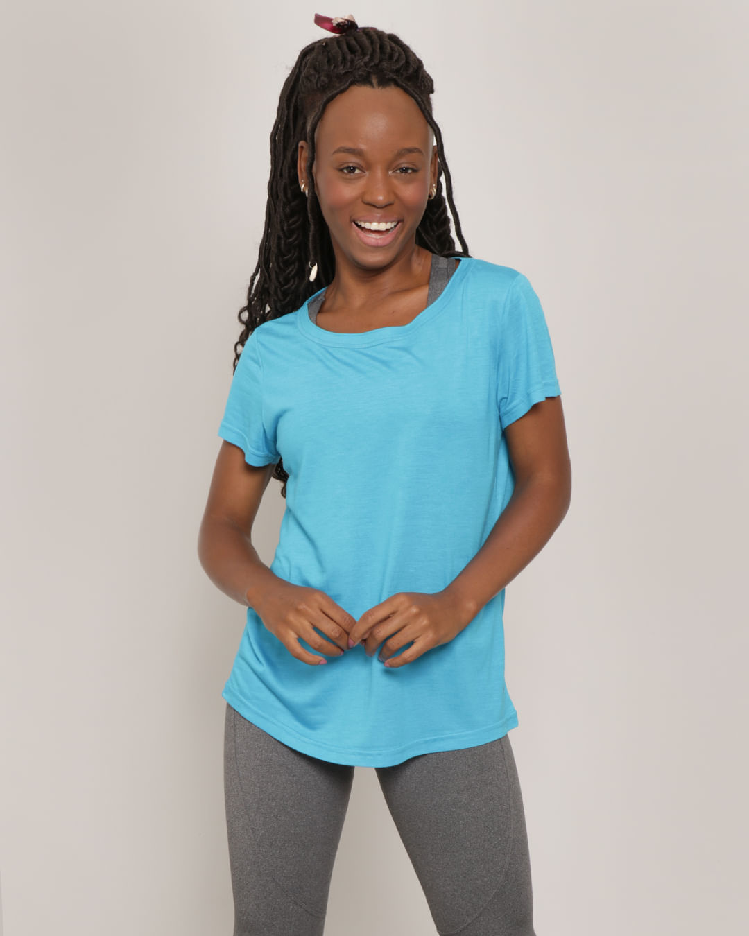 Blusa-Feminina-Fitness-Fitter-Branco-Azul