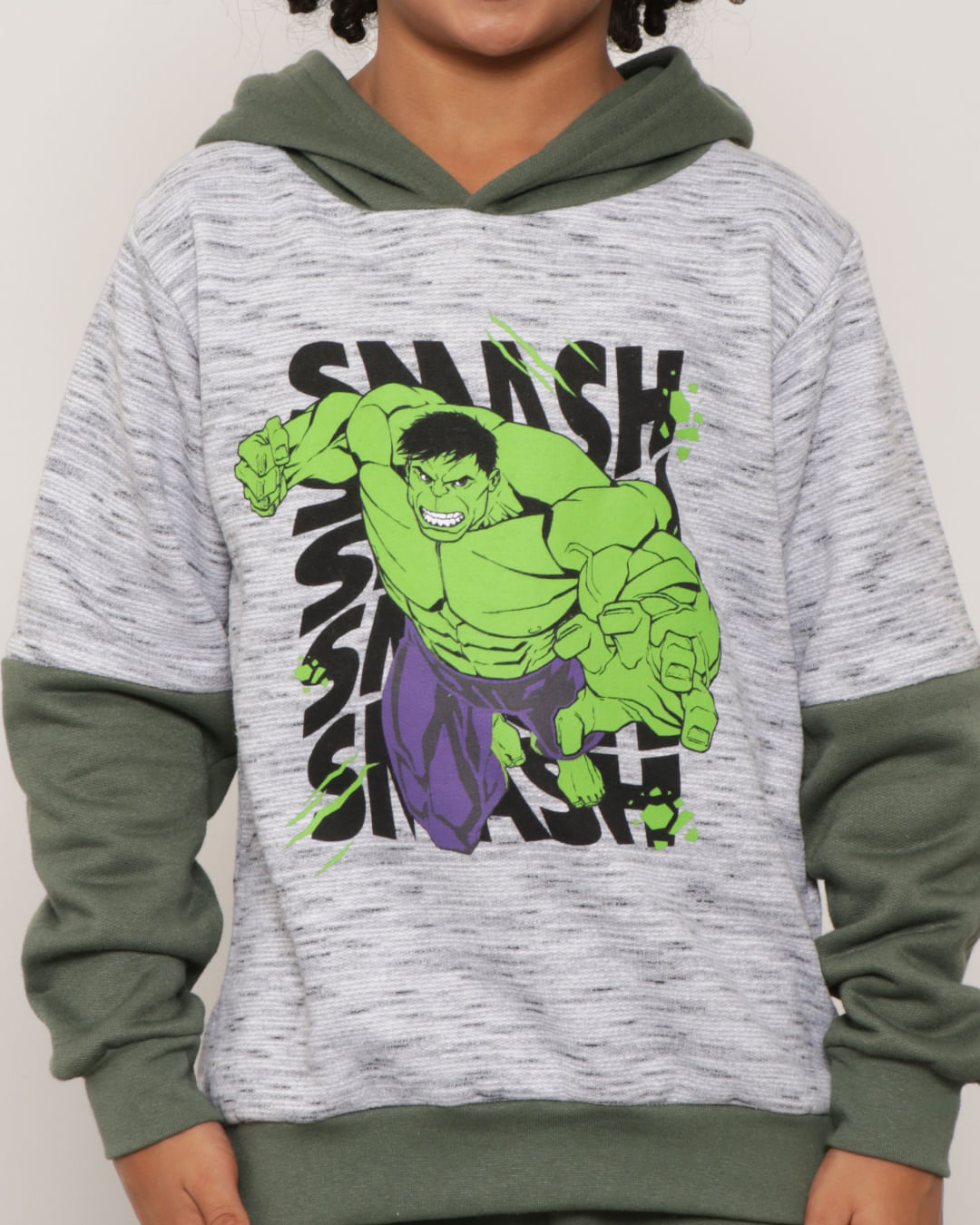 Blusao-Moletom-Infantil-Recorte-Com-Capuz-Hulk-Marvel-Cinza