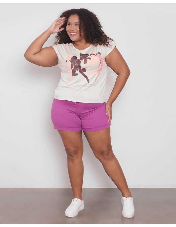 Short-Sarja-Plus-Size-Feminino--Roxo