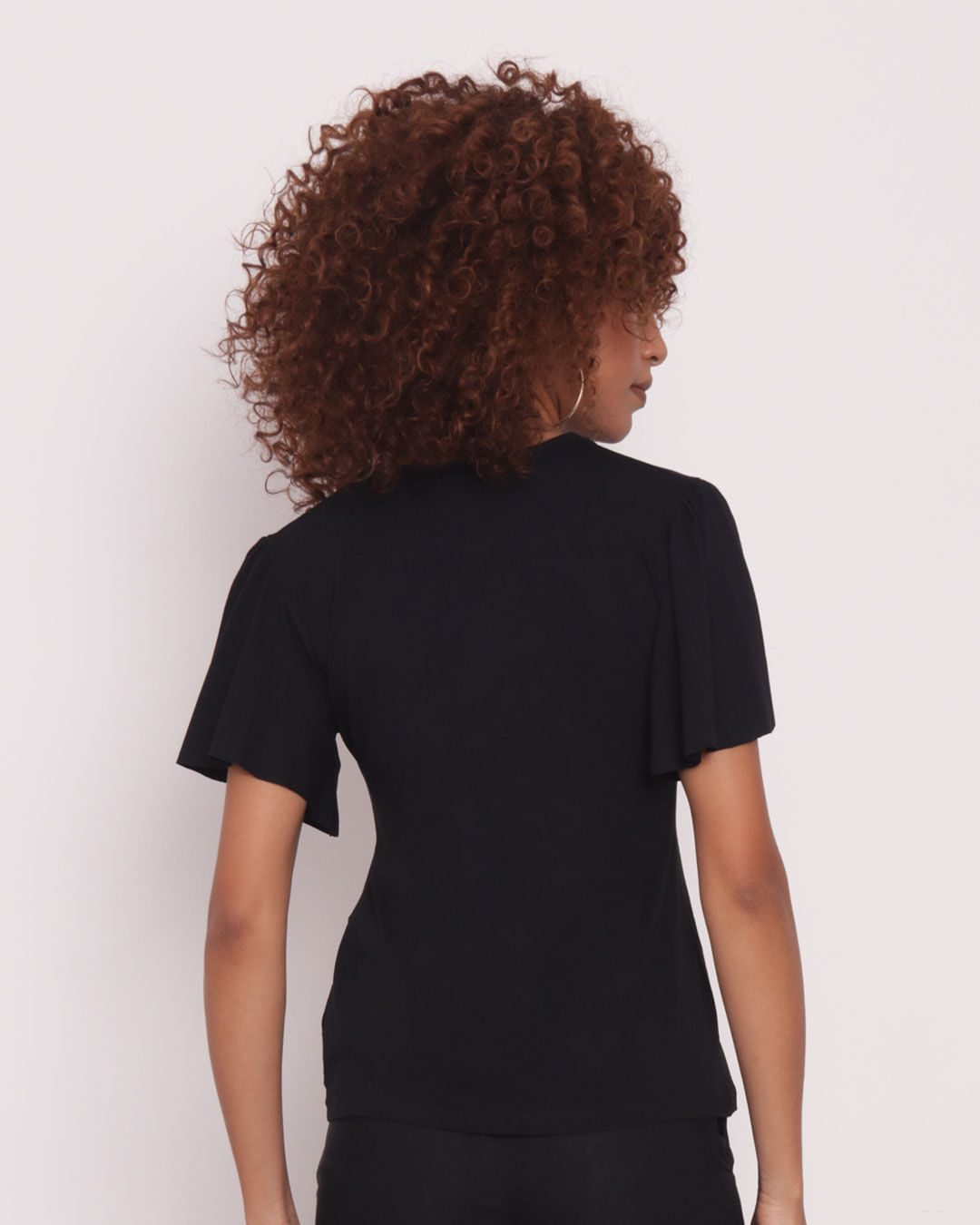 Blusa-Feminina-Manga-Curta-Preta