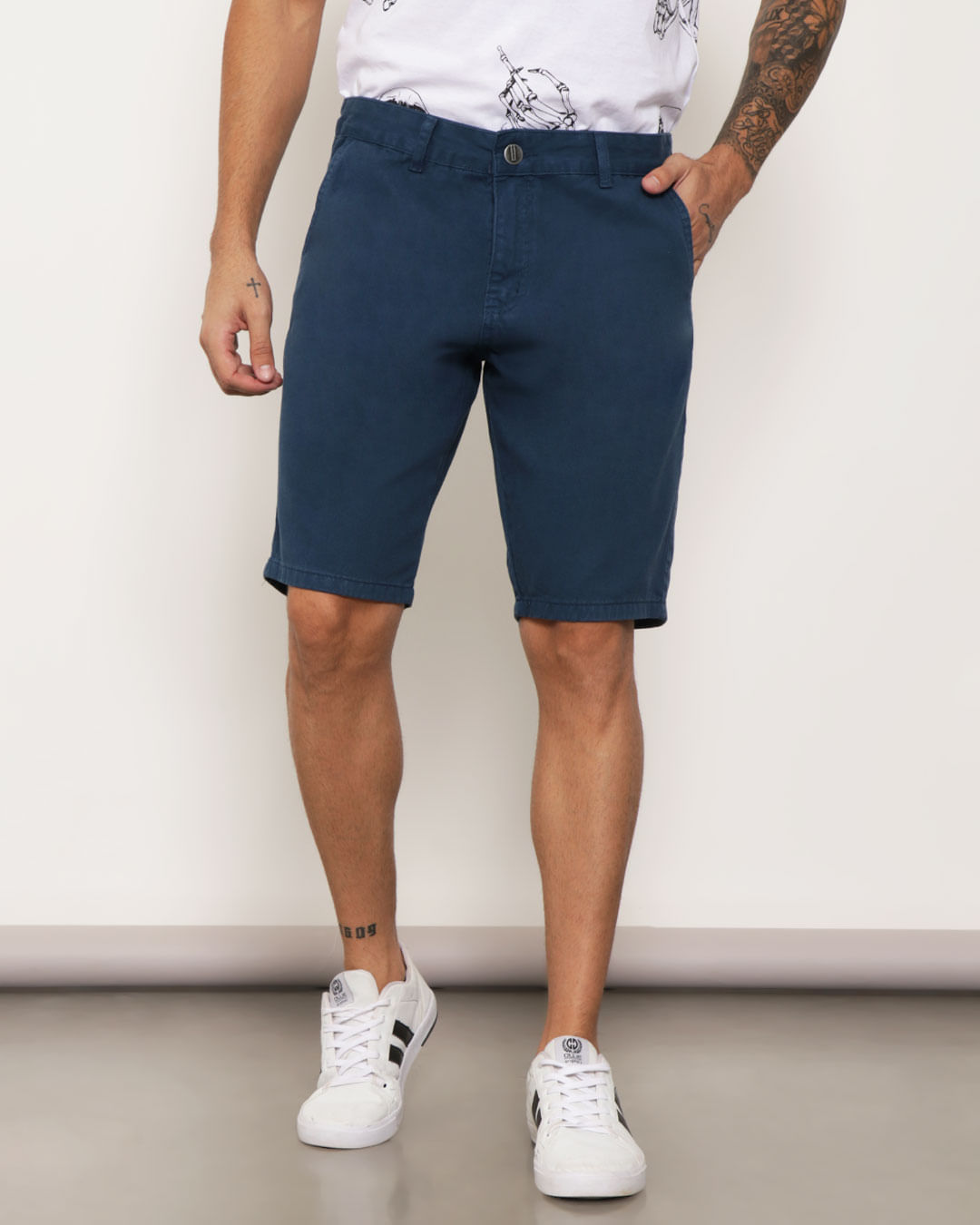Bermuda-Jeans-Masculina-Azul-Medio