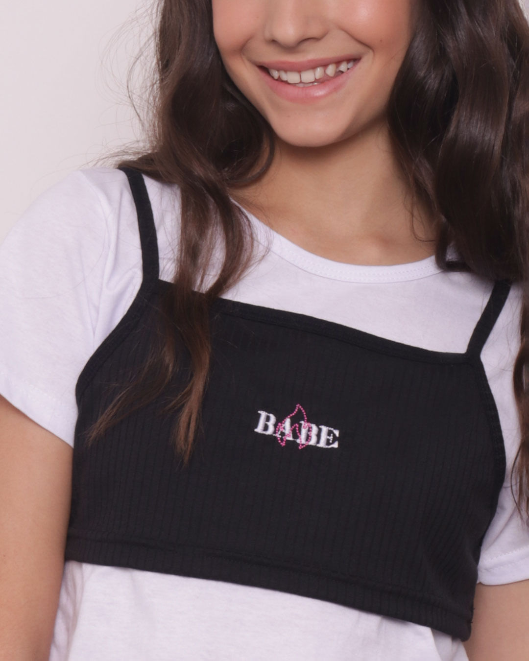 Blusa-Cropped-Juvenil-Com-Sobreposicao-Top-Branca-E-Preta