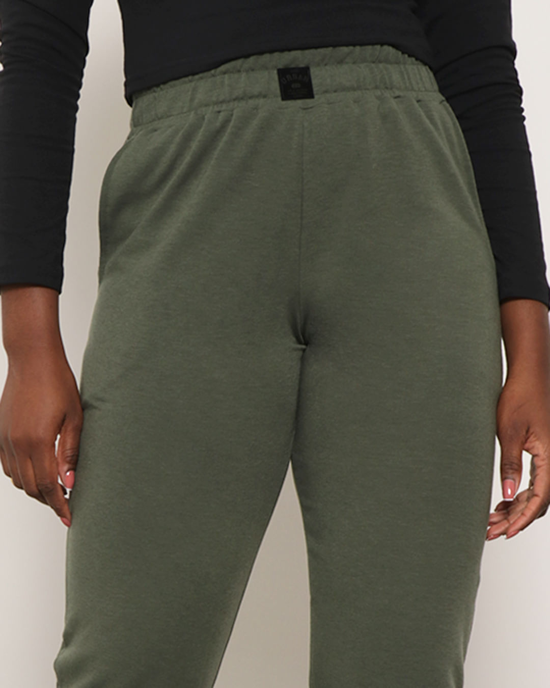 Calca-Feminina-Moletinho--Jogger-Verde