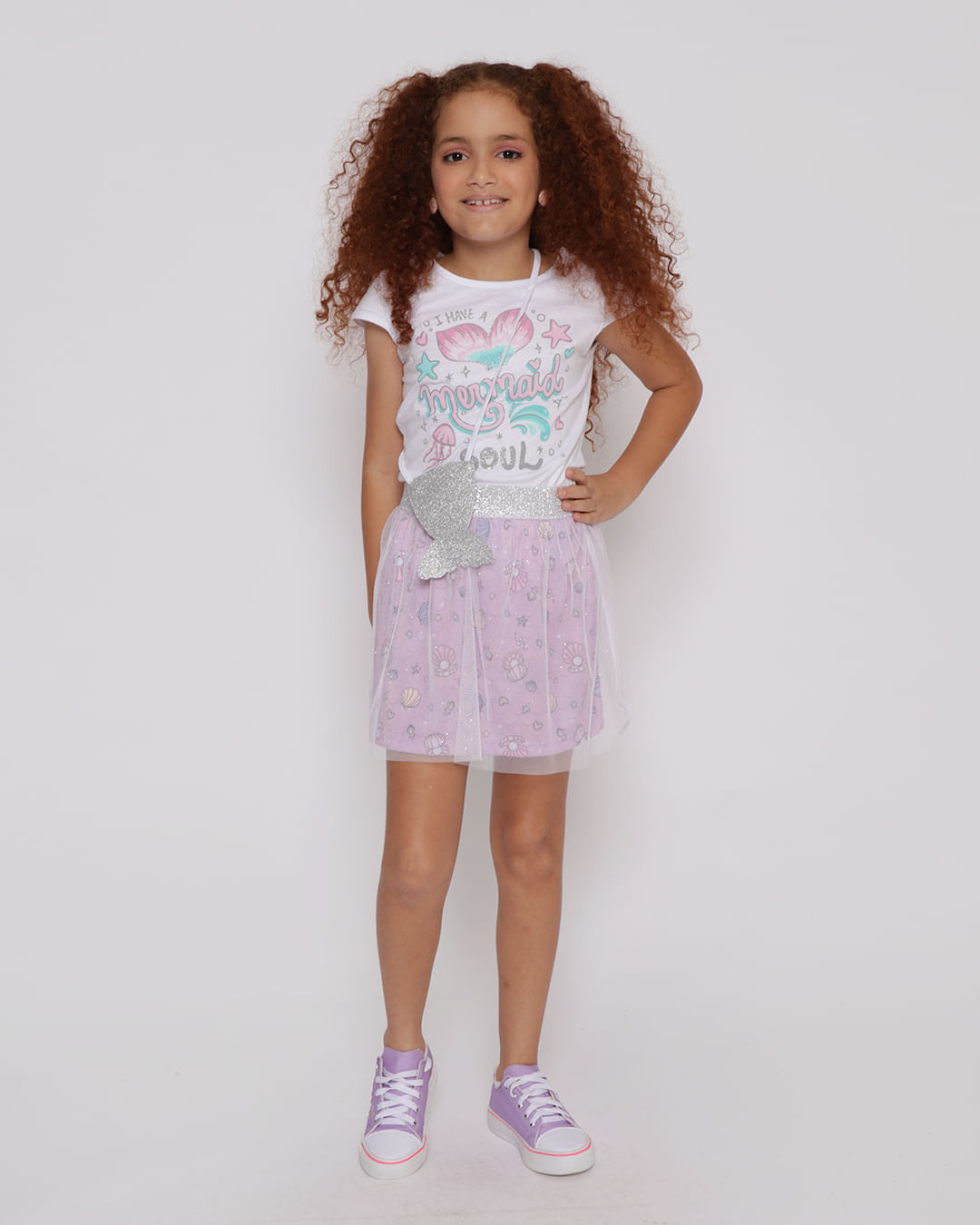 Blusa-Infantil-Estampa-Mermaid-Com-Brinde-Branca-