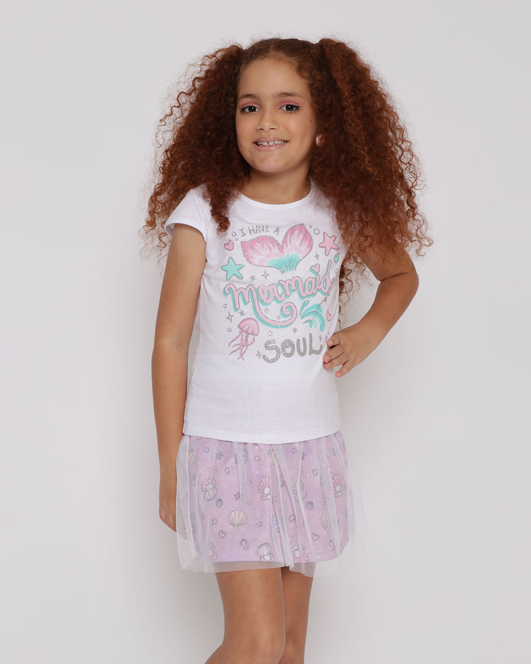 Blusa-Infantil-Estampa-Mermaid-Com-Brinde-Branca-