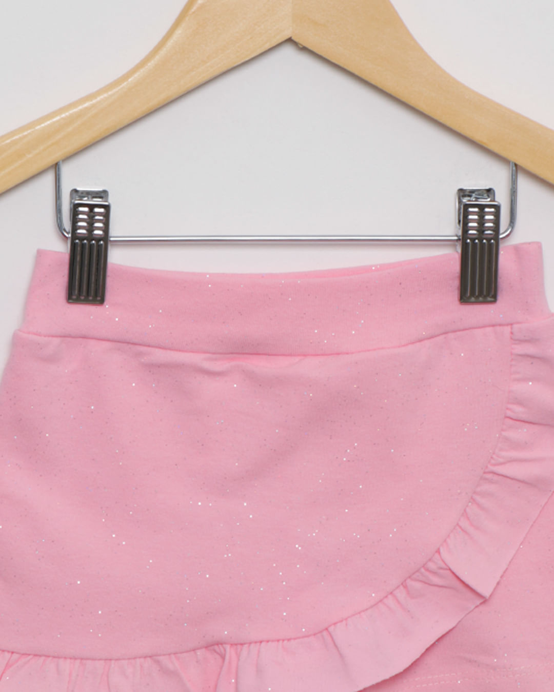 Short-Saia-Bebe-Com--Babado-E-Glitter-Rosa-Claro