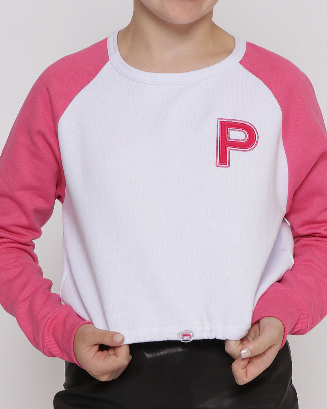 Blusa-Moletom-Juvenil-Cropped-Recorte-Branca