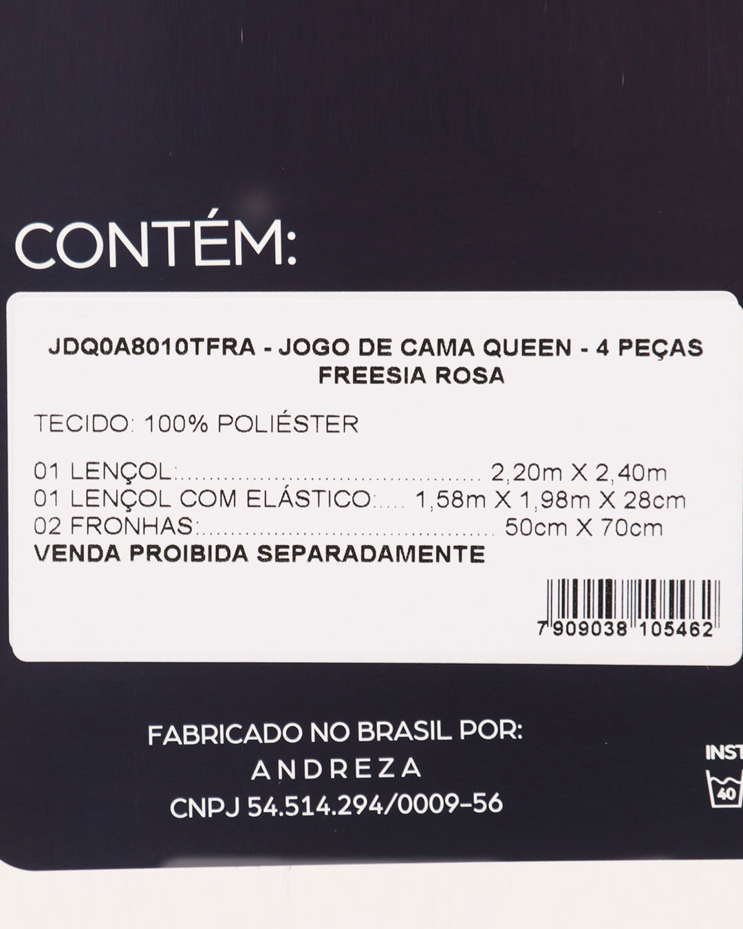 Jogo-de-Cama-Queen-Freesia-Estampada-Floral-150-Fios-4-Pecas-Andreza-Basic-Branco